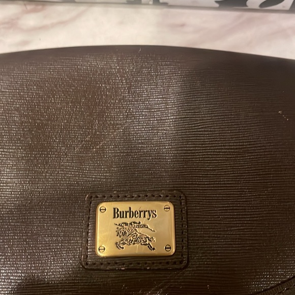 GUC BURBERRY’S Nova Check Shoulder Bag Canvas/leather - Picture 5 of 5